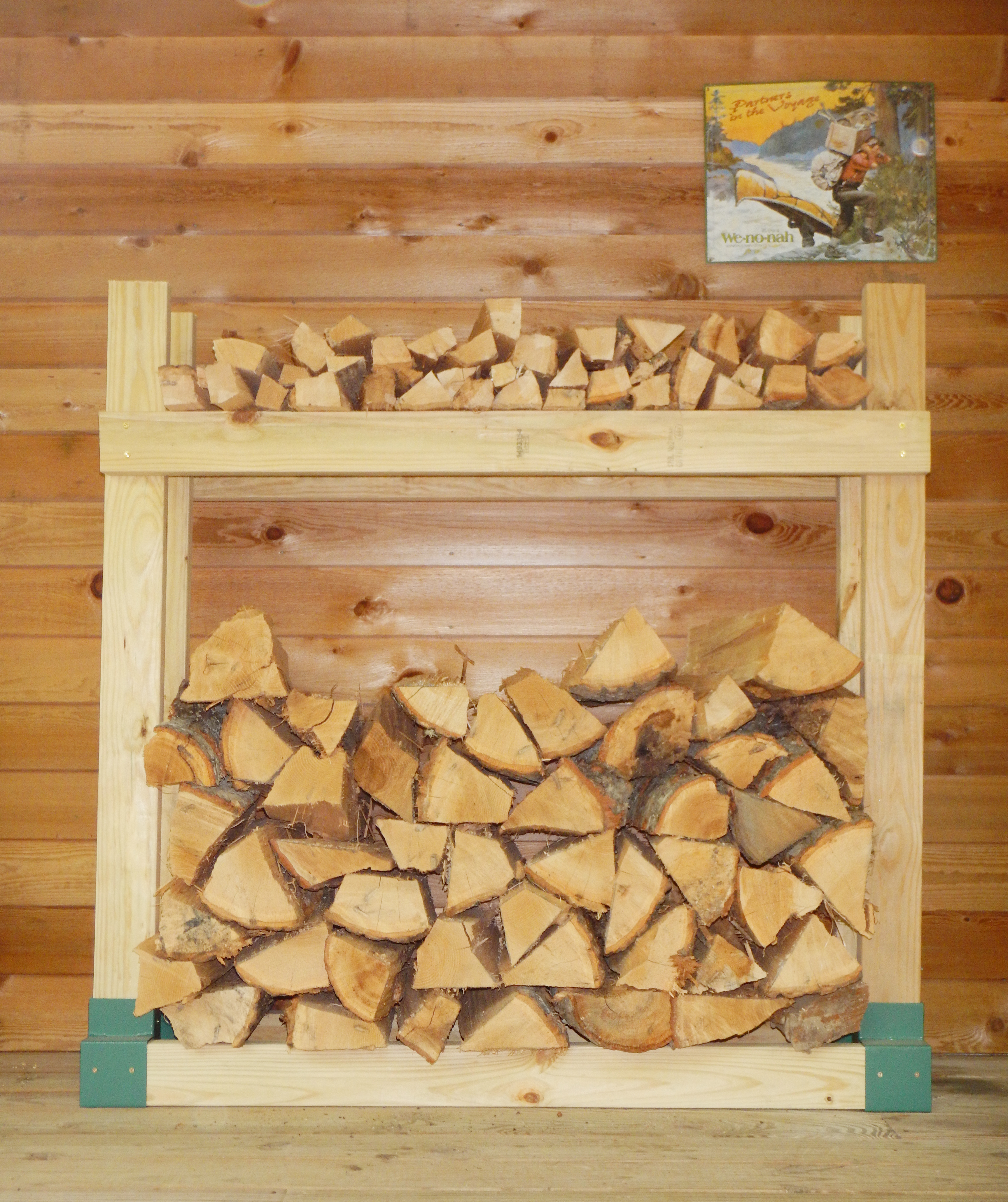 Build firewood storage hot sale